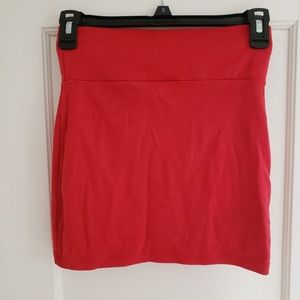 Red Bodycon Skirt